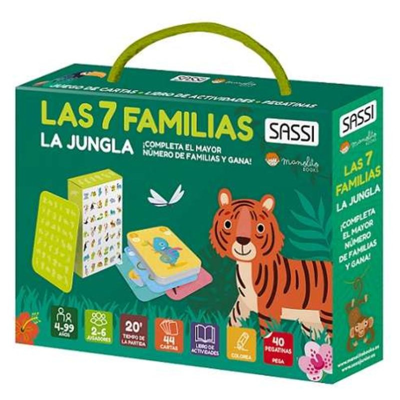 LAS 7 FAMILIAS - LA JUNGLA (JUEGOS DE CARTAS)