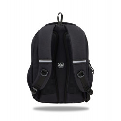 Mochila juvenil basic plus ripstop black