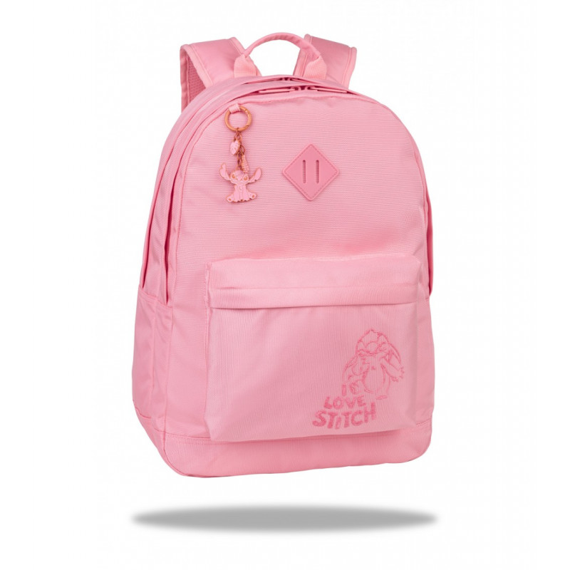 Mochila juvenil scout Stitch peach