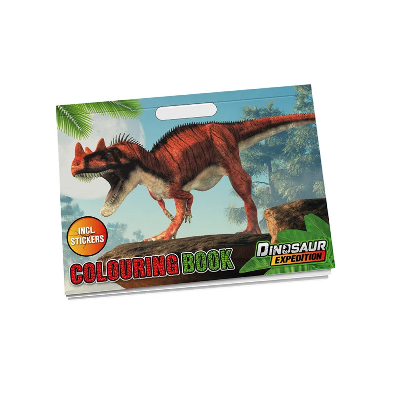 Libro Grafix Para Colorear Dinosaurio