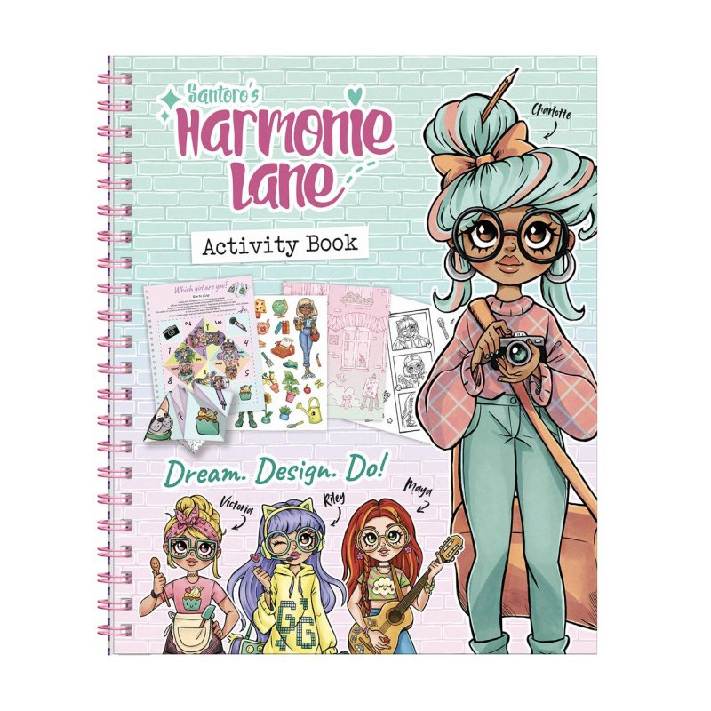 Cuaderno de actividades Harmonie Lane – Santoro