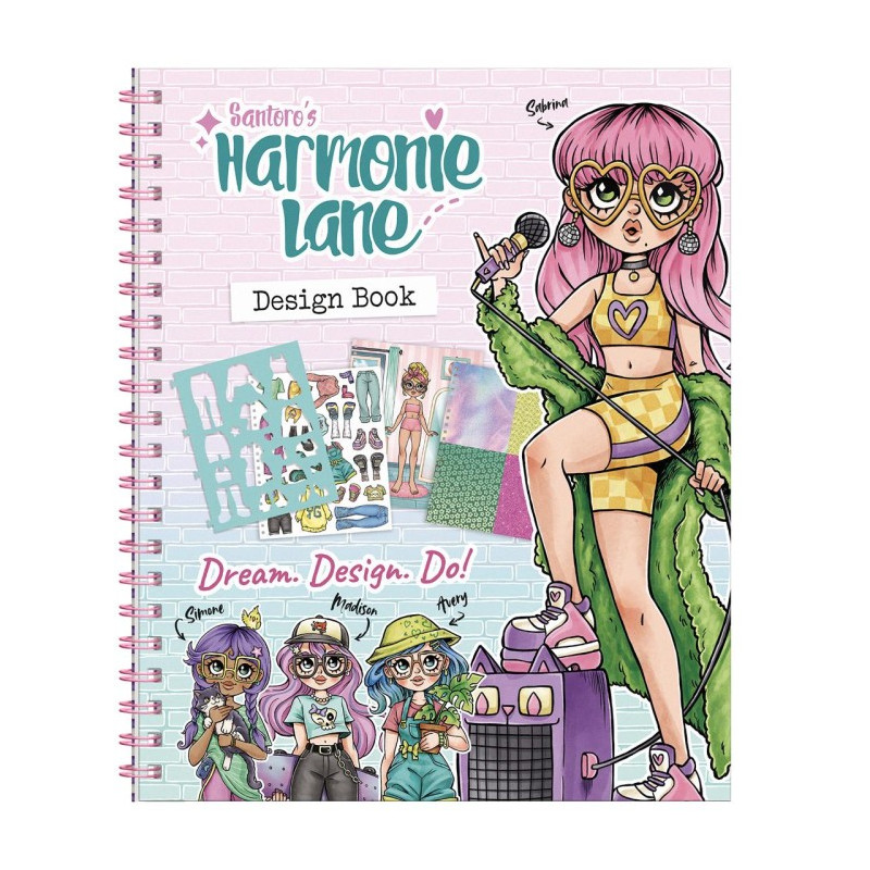 Cuaderno de diseño DIY Harmonie Lane – Santoro