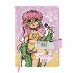 Diario secreto con código Harmonie Lane Sabrina – Santoro