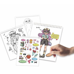 Cuaderno diseña tu outfit Harmonie Lane Fun and Free – Santoro
