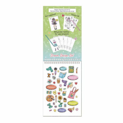 Cuaderno diseña tu outfit Harmonie Lane Fun and Free – Santoro
