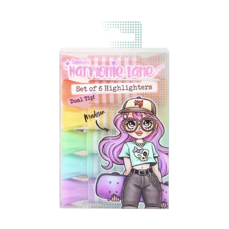 Marcadores Candy Harmonie Lane (6) – Santoro