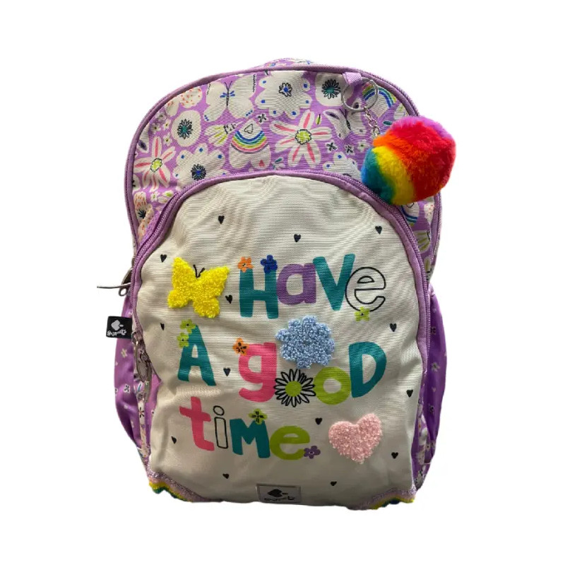 MOCHILA ESCOLAR GRANDE HAVE A GOOD TIME