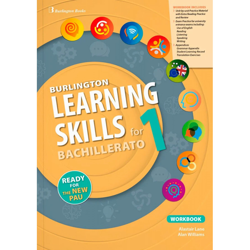 BACH 1 - BURLINGTON LEARNING SKILLS FOR BACH WB (SPA)