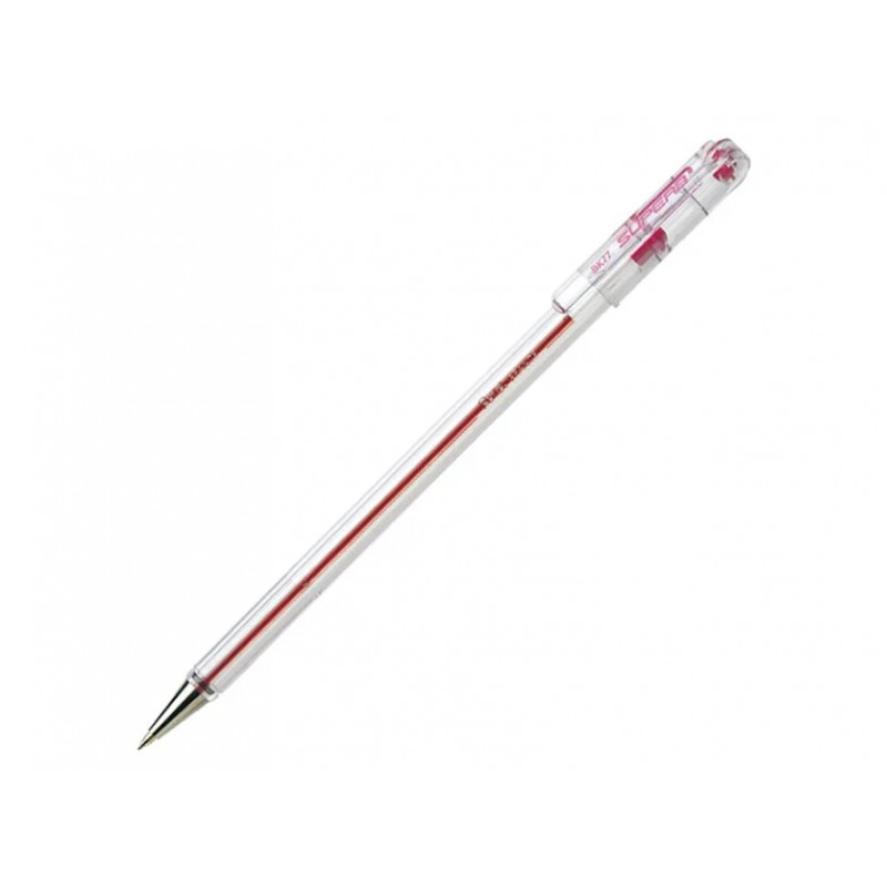 Bolígrafo Tinta Aceite Pentel BK 77 Rojo