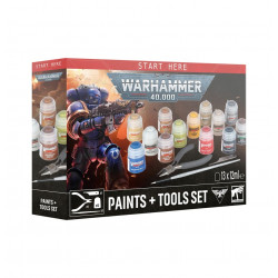 Warhammer 40,000: Kit de pintura y herramientas