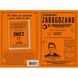 CALENDARIO ZARAGOZANO 2027 - FIRMAMENTO