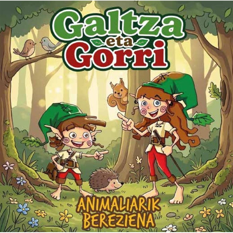 GALTZA ETA GORRI - ANIMALIARIK BEREZIENA