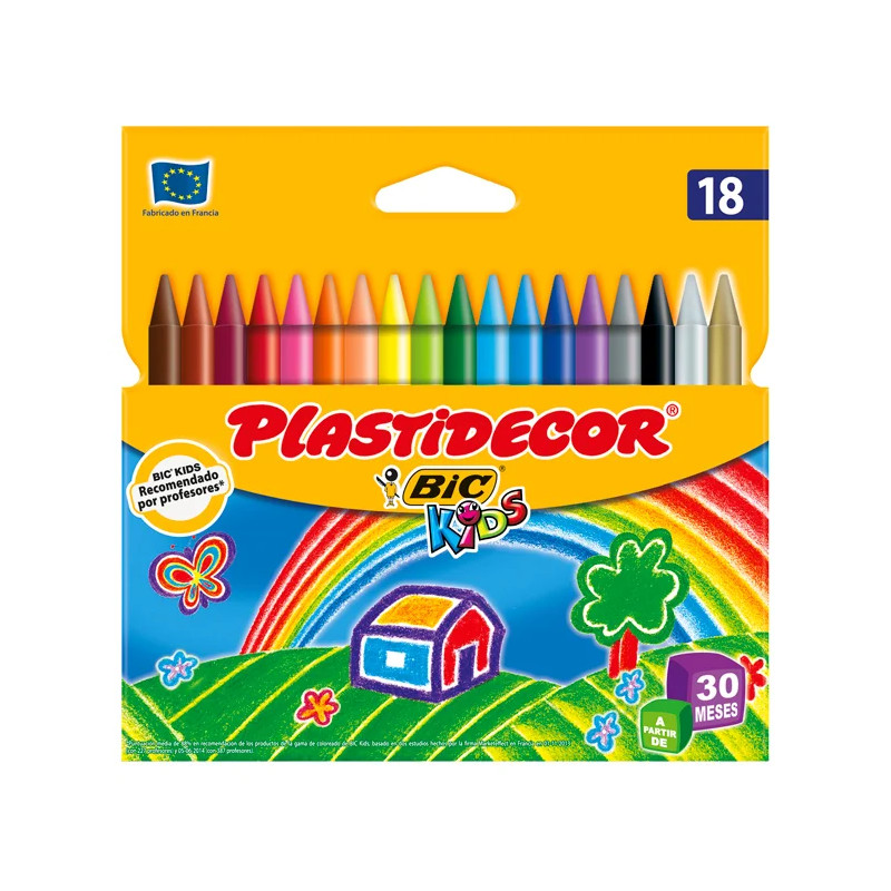 Plastidecor 18 ceras