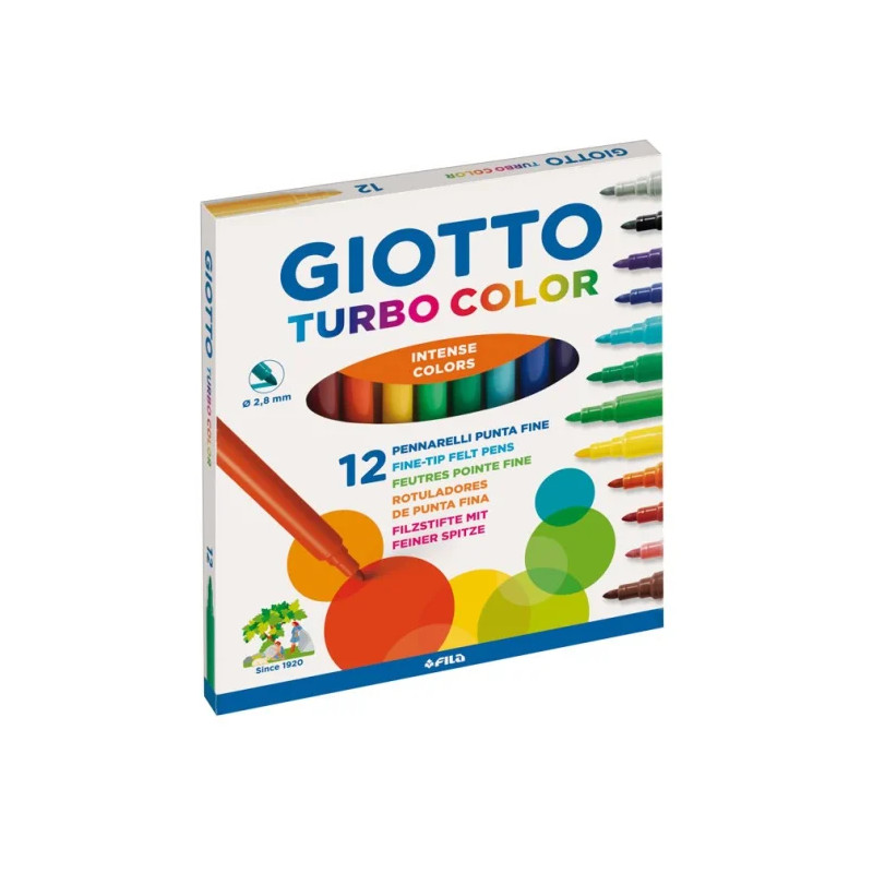 Giotto turbo 12 colores