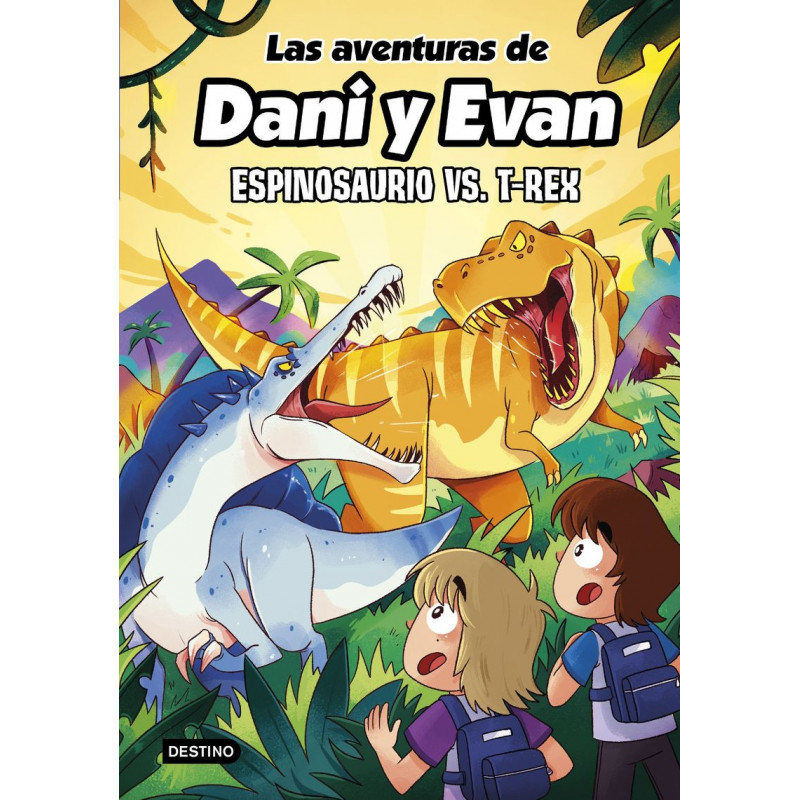 LAS AVENTURAS DE DANI Y EVAN 10 - ESPINOSAURIO VS - T-REX