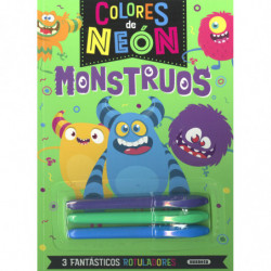 MONSTRUOS - COLORES DE NEON