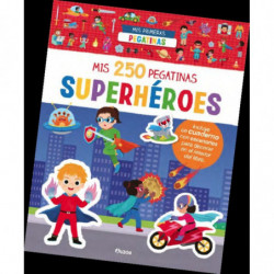 MIS 250 PEGATINAS - SUPERHEROES