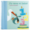 (AZUL) ¡YA VIENE MI BEBE! - LIBRO DE RECUERDOS