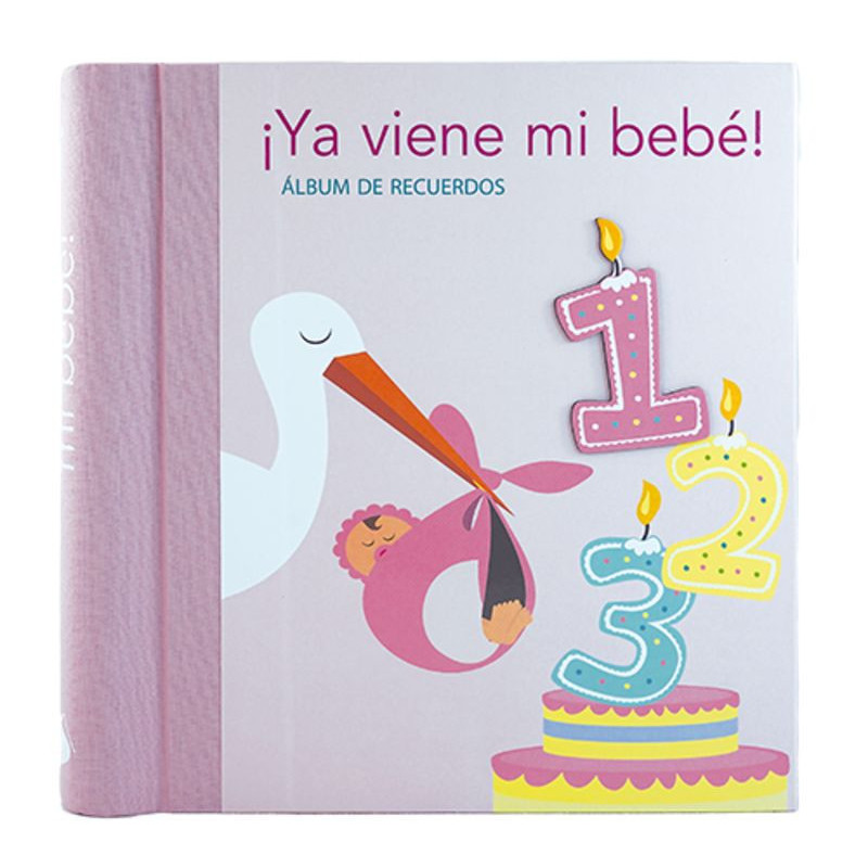 (ROSA) ¡YA VIENE MI BEBE! - LIBRO DE RECUERDOS (ROSA) ¡YA VIENE MI BEBE! - LIBRO DE RECUERDOS