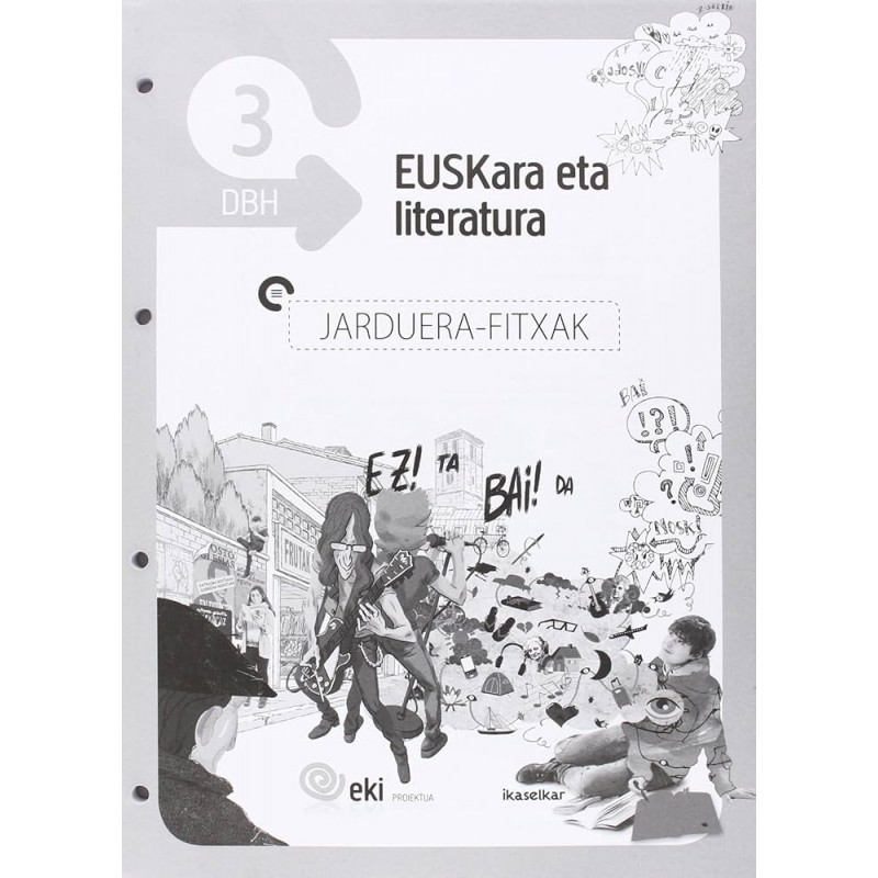 DBH 3 - EKI - EUSKARA ETA LITERATURA - JARDUERA FITXAK