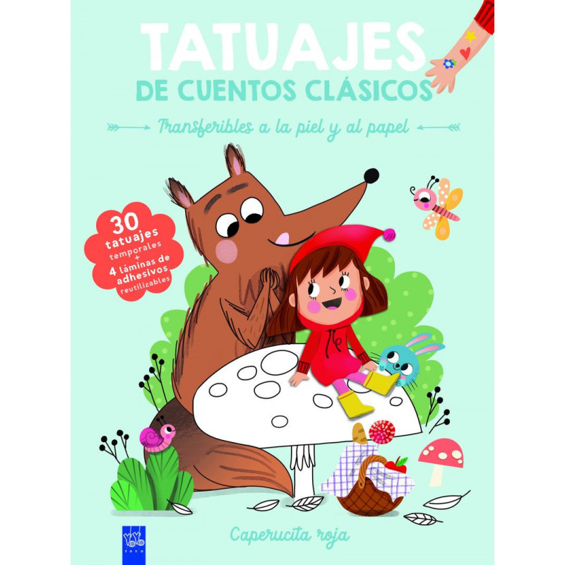 CAPERUCITA ROJA - TATUAJES DE CUENTOS CLASICOS