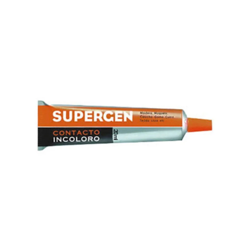 Pegamento de Contacto Supergen Incoloro 20ml