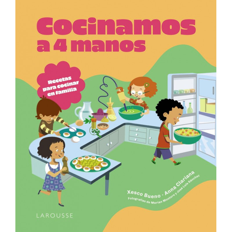 COCINAMOS A 4 MANOS - RECETAS PARA COCINAR EN FAMILIA