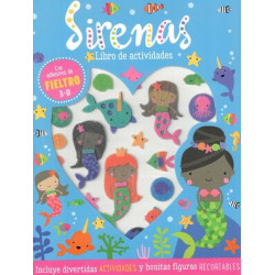 SIRENAS LIBRO DE ACTIVIDADES FIELTRO 3-D