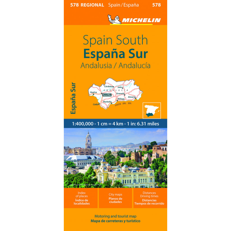 MAPA REGIONAL ANDALUCIA 11578