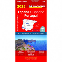 MAPA NATIONAL ESPAÑA & PORTUGAL ALTA RESISTENCIA 2025 17794