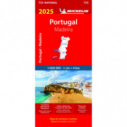 MAPA NATIONAL PORTUGAL, MADEIRA 2025 11733