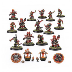 Equipo Chaos Dwarf de Blood Bowl Team: Zharr-Naggrund Ziggurats