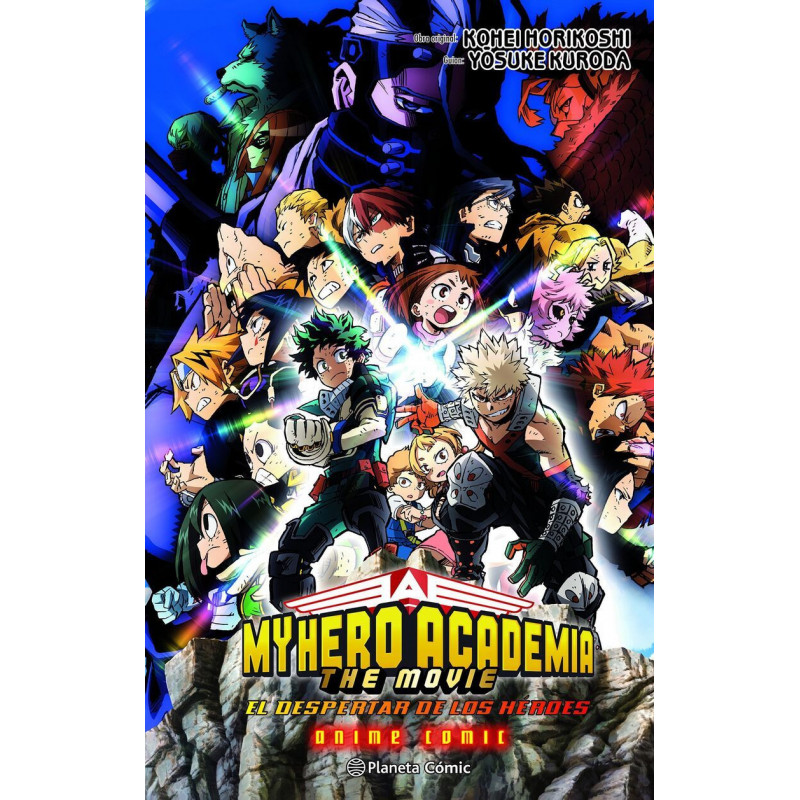 MY HERO ACADEMIA: EL DESPERTAR DE LOS HEROES ANIME COMIC