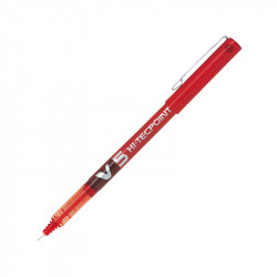 PILOT V5 Hi-tecpoint ROJO