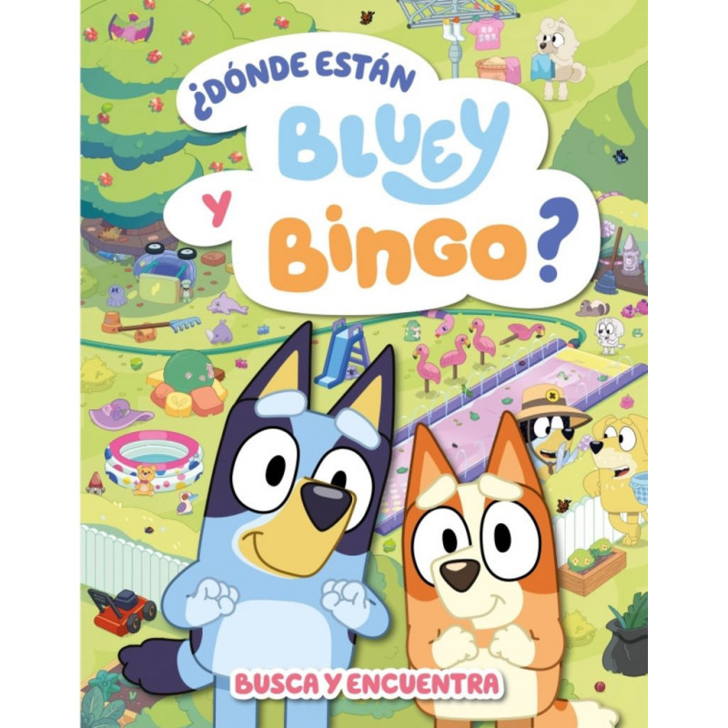 BLUEY ¿DONDE ESTAN BLUEY Y BINGO? - BUSCA Y ENCUENTRA