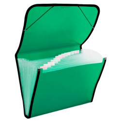 Carpeta A4+ con Gomas y Fuelle 12 sep - VERDE
