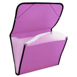 Carpeta A4+ con Gomas y Fuelle 12 sep - FUCSIA