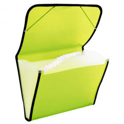 Carpeta A4+ con Gomas y Fuelle 12 sep - VERDE CLARO
