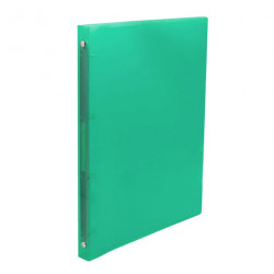Carpeta Flexible A4 4 Anillas 16mm - VERDE