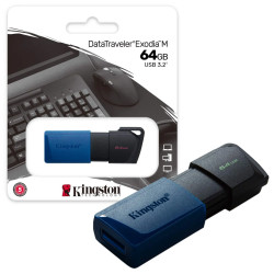 Memoria USB Kingston 64gb...