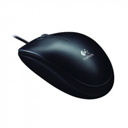 Raton logitech optico b100 usb 800 ppp negro