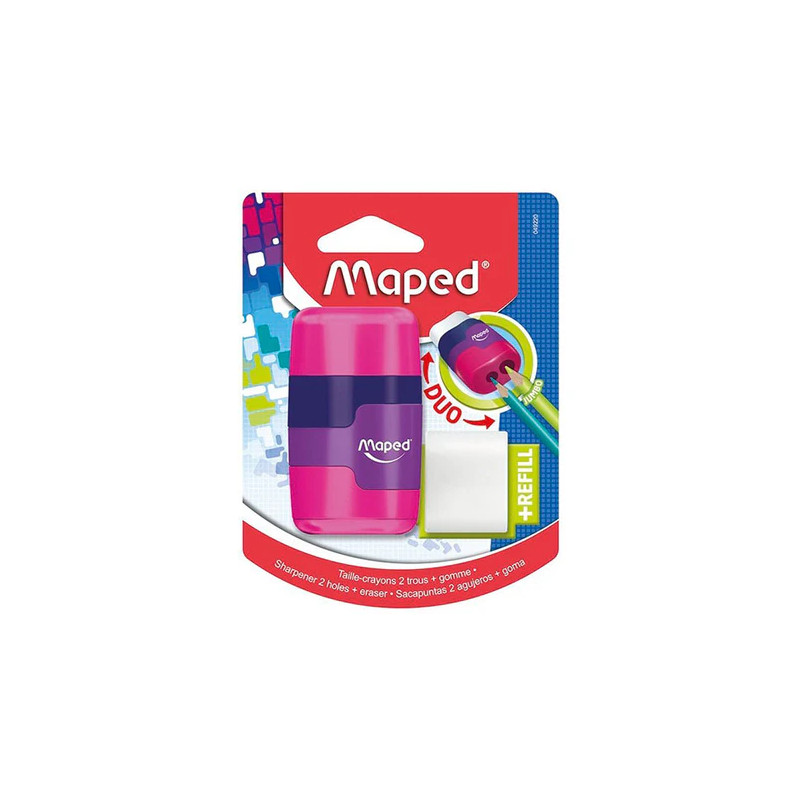 SACAPUNTAS CON GOMA MAPED