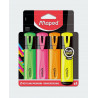 Paq. 4 MARCADOR FLUO MAPED
