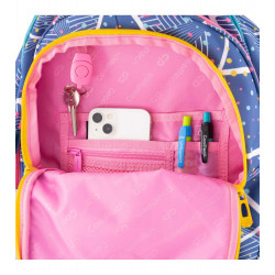 Mochila escolar juvenil FACTOR confetti