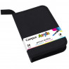Rotuladores Acrílicos Campus Acrylic 2.0 Estuche Cremallera 24 colores
