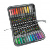 Rotuladores Acrílicos Campus Acrylic Punta Pincel Estuche Cremallera 24 colores