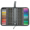 Rotuladores Acrílicos Campus Acrylic Punta Pincel Estuche Cremallera 24 colores