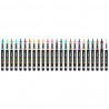 Rotuladores Acrílicos Campus Acrylic Punta Pincel Estuche Cremallera 24 colores