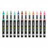 Rotuladores Acrílicos Campus Acrylic Punta Pincel 12 colores Tierra