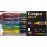 Rotulador Campus acrilyc pincel 5ud